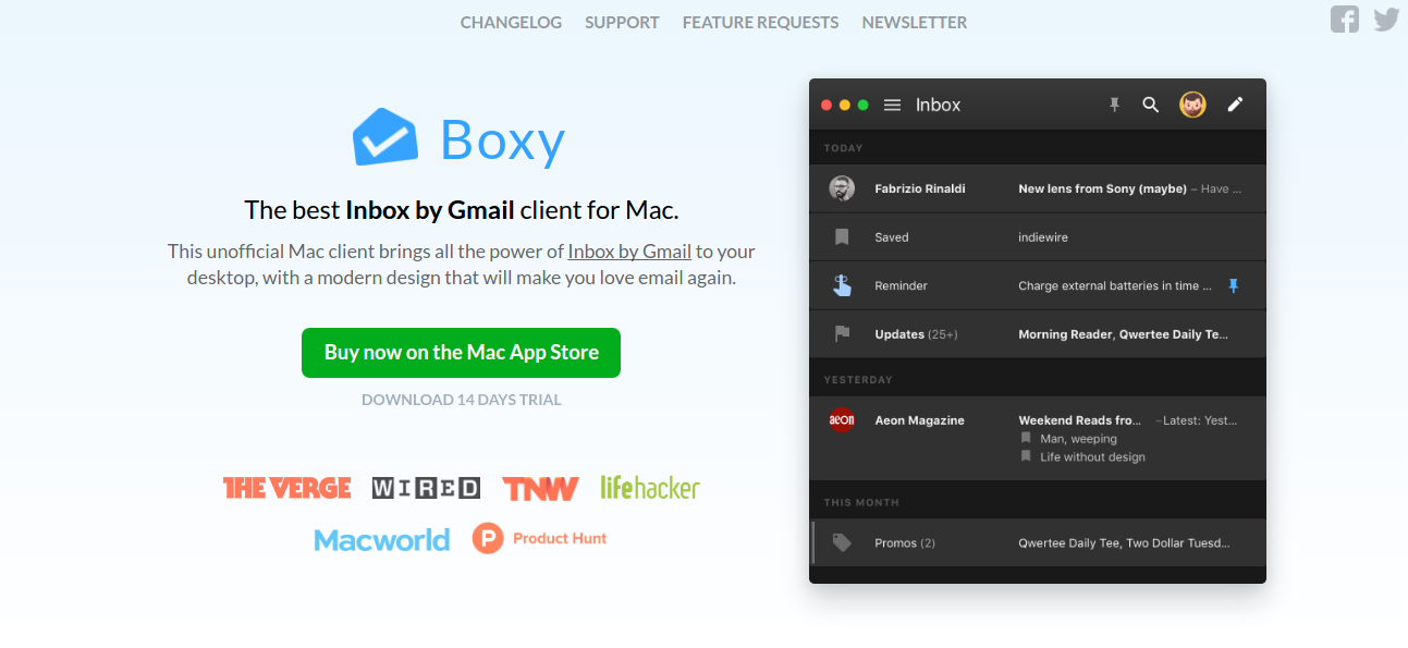osx email client